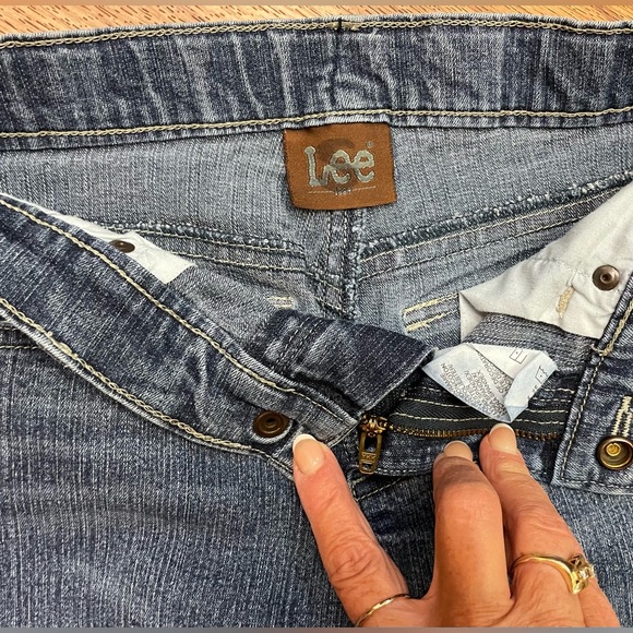 Girls Lee Flare Western Jeans - Picture 5 of 8